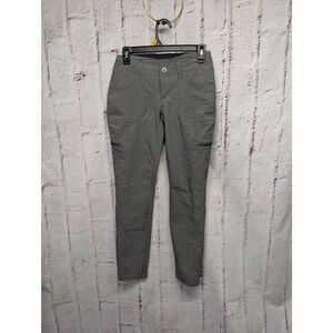 KUHL Women’s Horizon Skinny Cargo Hiking Pants Gray Size 2 Style 6276 Ripstop ma